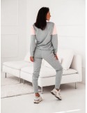 Women\'s gray-powder tracksuit set FI581 - Online store - Boutique